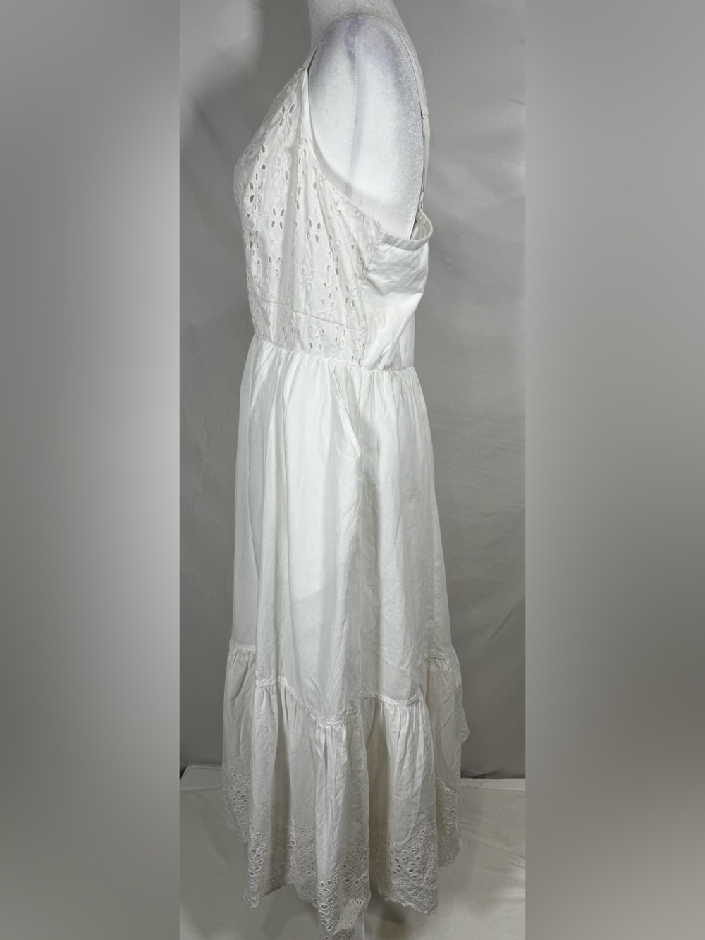 NWT Torrid eyelet gauze sleeveless midi dress size 3X - Picture 9 of 12